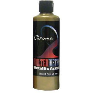 Chroma Molten Metals Metallic Acrylic Paint 250mls