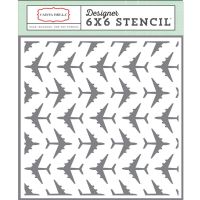 Carta Bella 6 x 6 Stencil – Planes