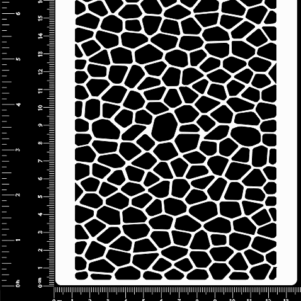 Cobwebbs 180mm x 135mm Stencil