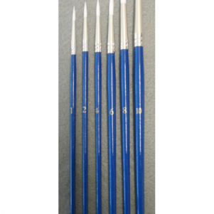 East Art Artist Brush Set 6 – Round Taklon Brushes