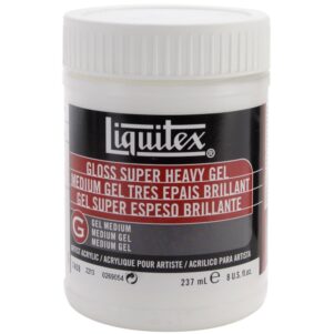 Liquitex Super Heavy Gloss Acrylic Gel Medium 8oz