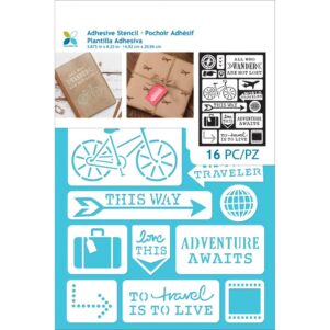 Momenta Adhesive Stencil 6″X8″ - Choose Option