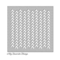 My Favorite Things MIX-ables Stencils - Wonky Chevron
