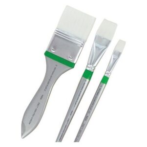Roymac Brush Achiever Series White Taklon Flat 1 1/2" (38MM) 1 1/2 INCH
