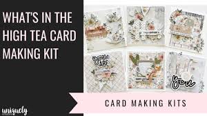 Cardmaking KIT – High Tea