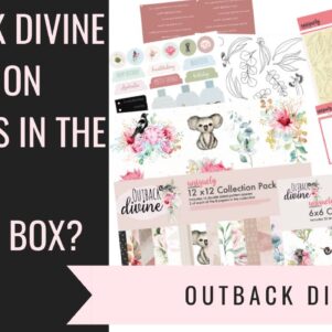 Cardmaking KIT – Outback Divine