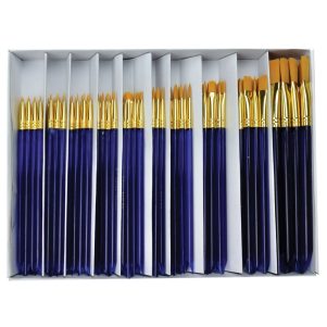 Royal & Langnickel Taklon flat shaded Brush - Choose Size