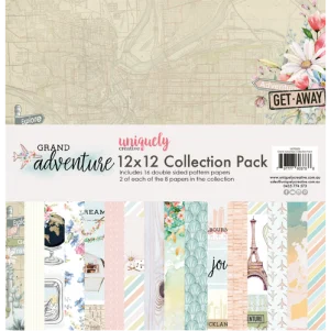 12 x 12 Collection Pack – 16 Double Sided Pattern Papers