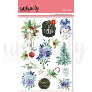 Holiday Spirit Rub-ons