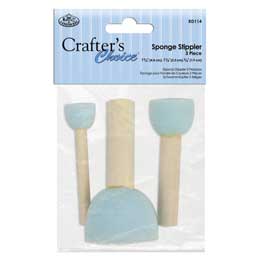 R&L Crafter's Choice - Sponge Stippler Set 3/Pkg