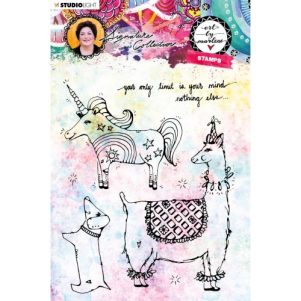Art By Marlene 4.0 Llama & Unicorn